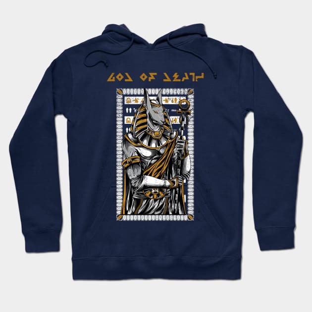 Anubis "God of Death" Hoodie by World upside down